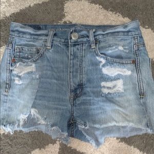 American Eagle Outfitters Ripped Jean Shorts